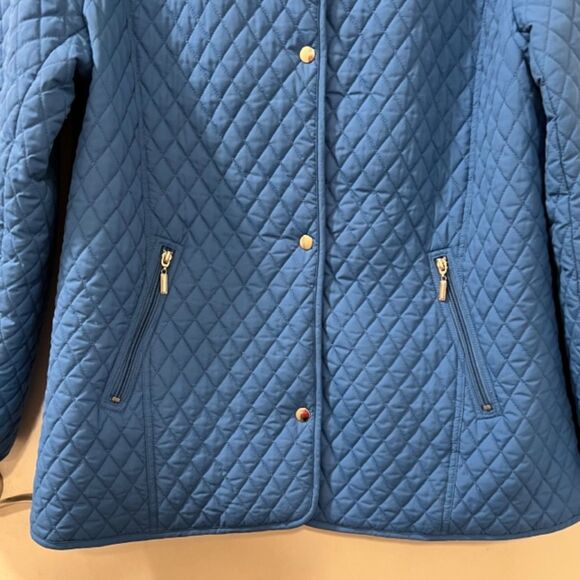 Princess Cruises Blue Quilted Snap Button Polyester LS Winter Jacket Size XXL - Picture 5 of 12